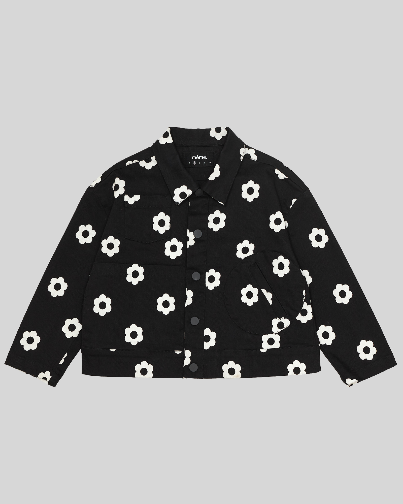 pierre chore jacket - daisy dots
