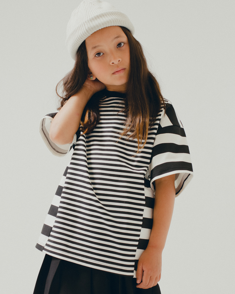 SAMPLE - Block Tee - Stripes