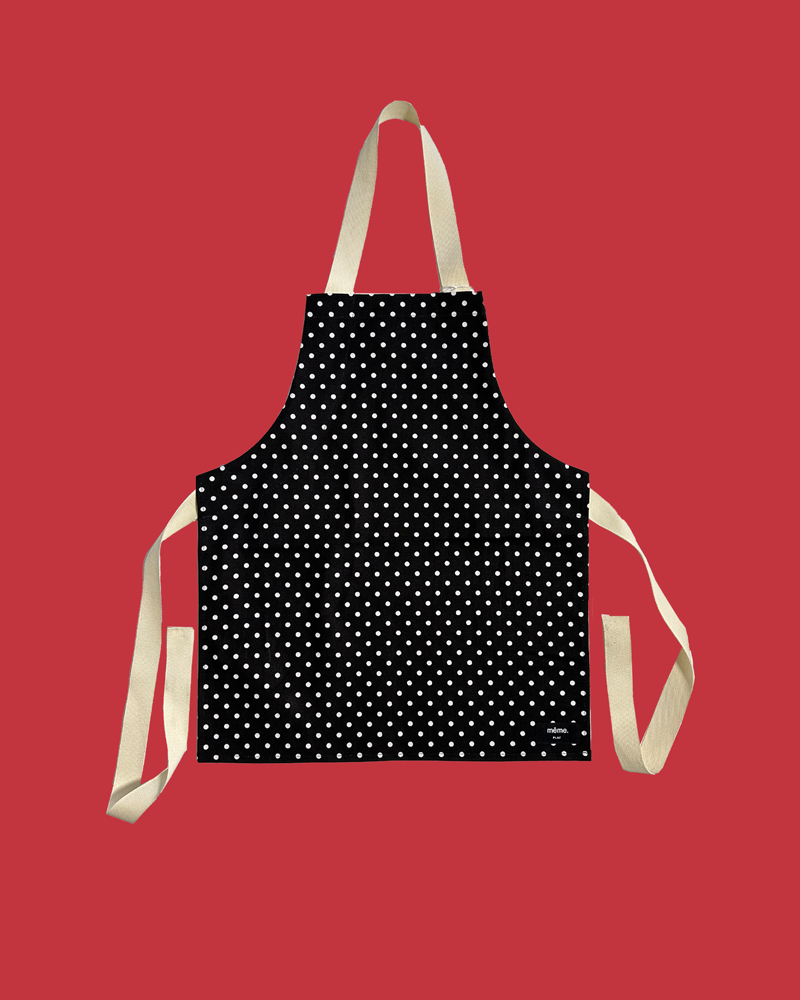 Kids - Canvas Apron in Dots