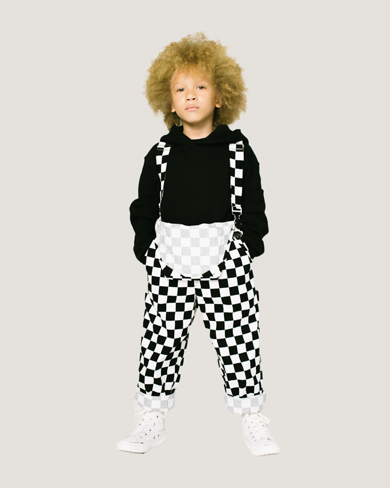 6Y - Checker Overalls Sample (Last Item)