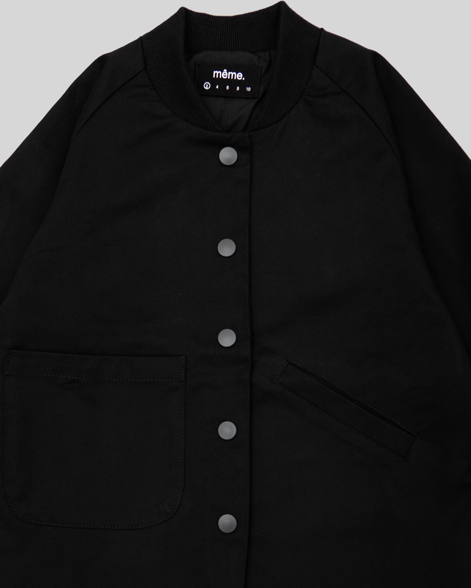 mercy varsity jacket - black
