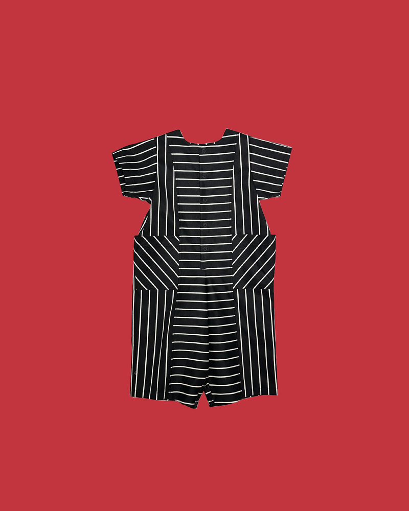 12M - Stripe Jumpsuit Sample (1 of 1)